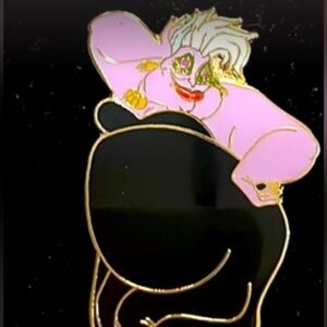Disney vintage Ursula trading pin. Collectable Little Mermaid